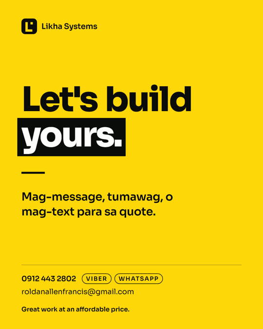 Let's build yours. Message, call or text for a quote.